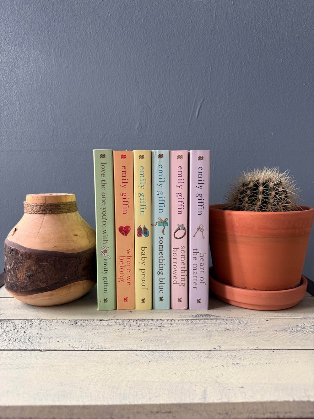 Emily Giffin Pastel Paperback Books | Set of 6
